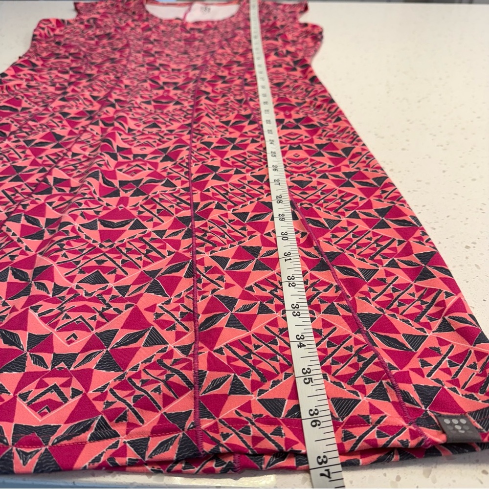Title Nine Dream Athletic Dress Geometric Zip Side Women’s Medium - Picture 8 of 8